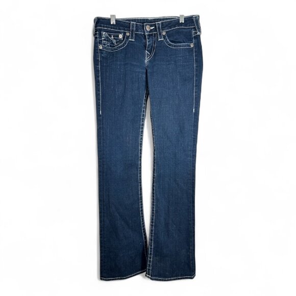 TRUE RELIGION - CLASSIC BOOTCUT JEANS IN MEDIUM WASH SIZE 28 - Picture 1 of 7